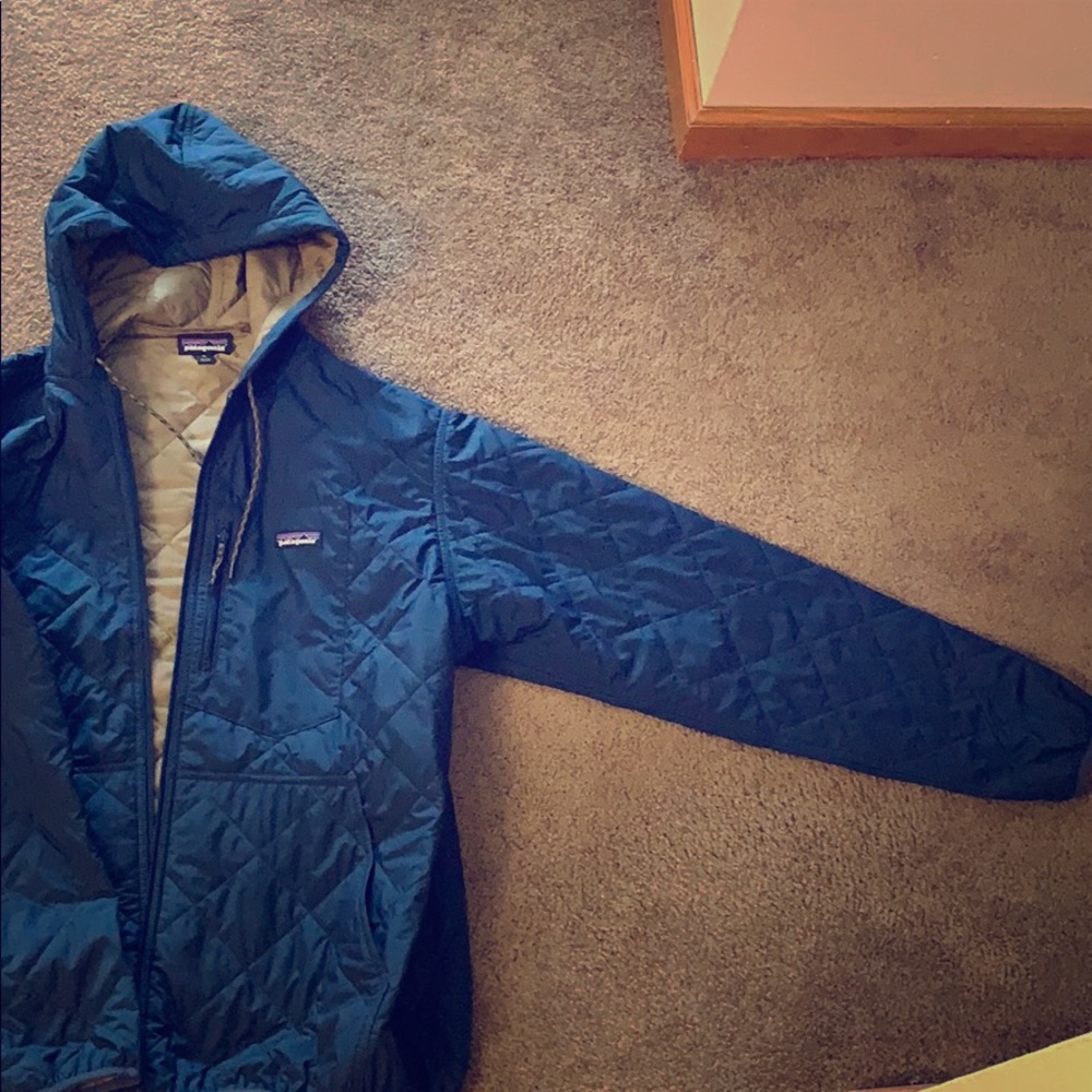 Patagonia Bomber Diamond Quilt Puffy.